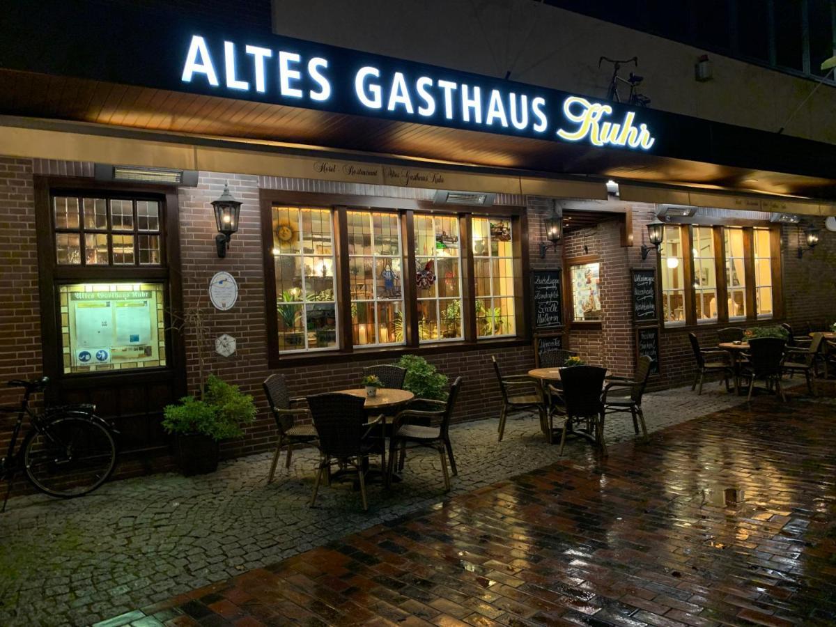 Altes Gasthaus Kuhr - Hotel & Restaurant Papenburg Eksteriør billede